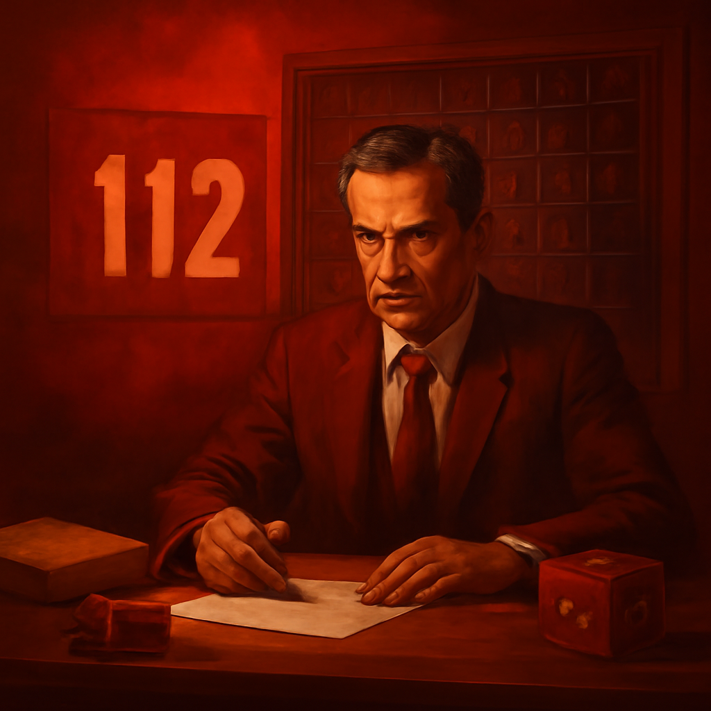 A diagram illustrating safety measures for 112 Game.