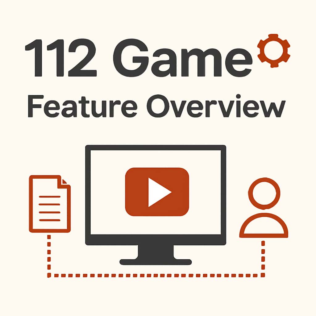 An educational diagram related to the 112 Game features.