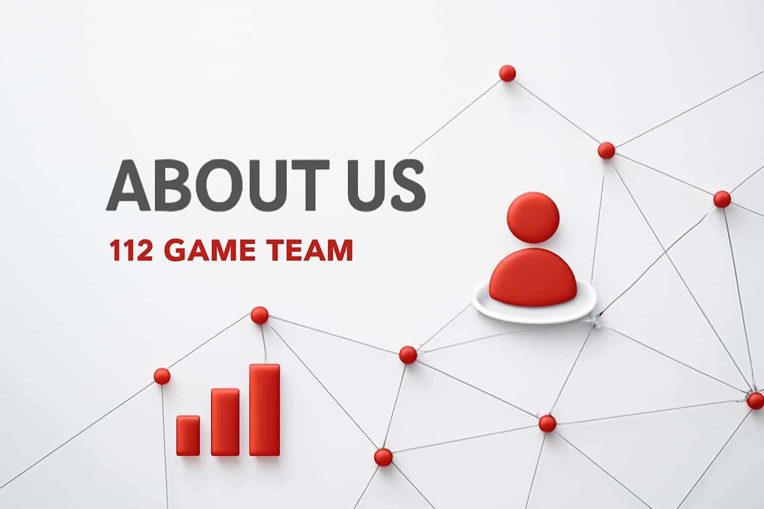 About Us - 112 Game Team Interface
