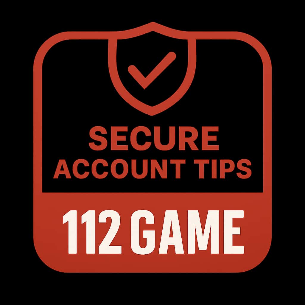 Icon representing secure gaming account tips.