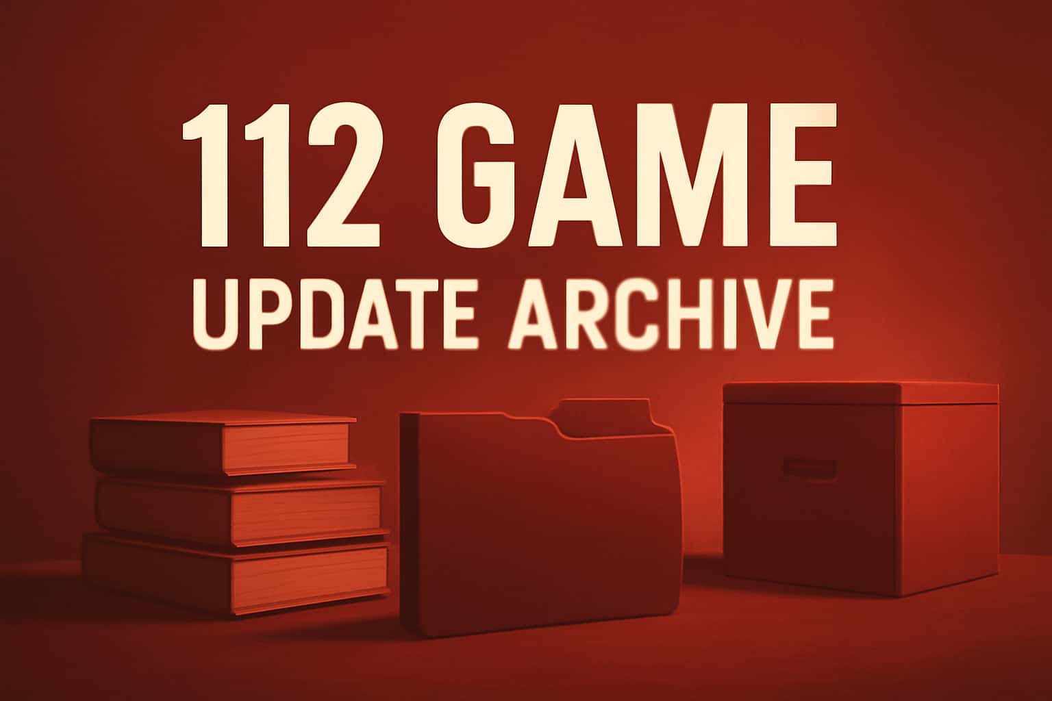 An informational graphic related to 112 Game Update Archive featuring the text '112 Game'.